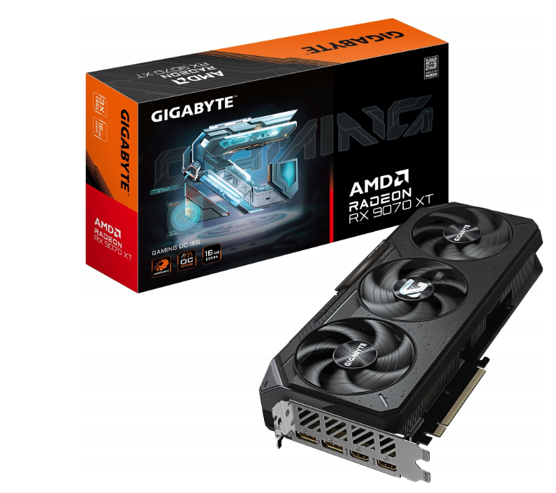 Karta graficzna AMD Gigabyte Radeon RX 9070 XT Gaming OC 16GB GDDR6