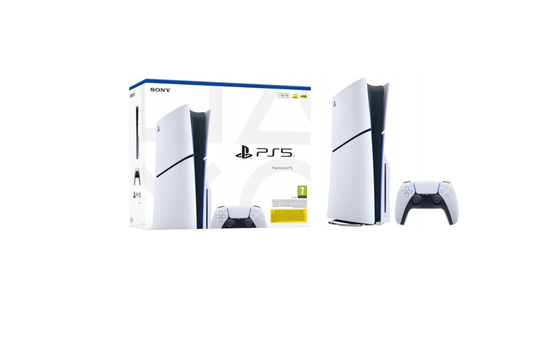 Konsola Sony PlayStation 5 Slim Blu-Ray 1TB White